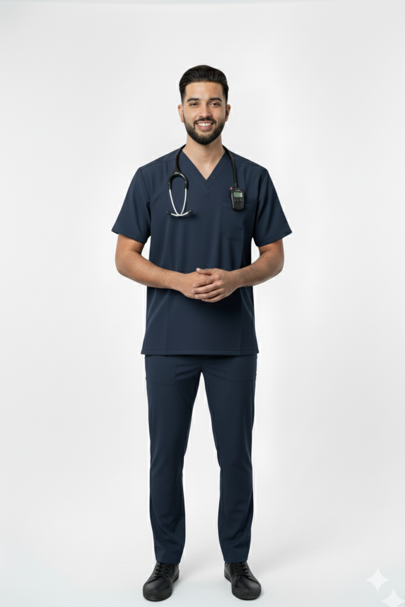 NavyCare Straight Pants Scrubs