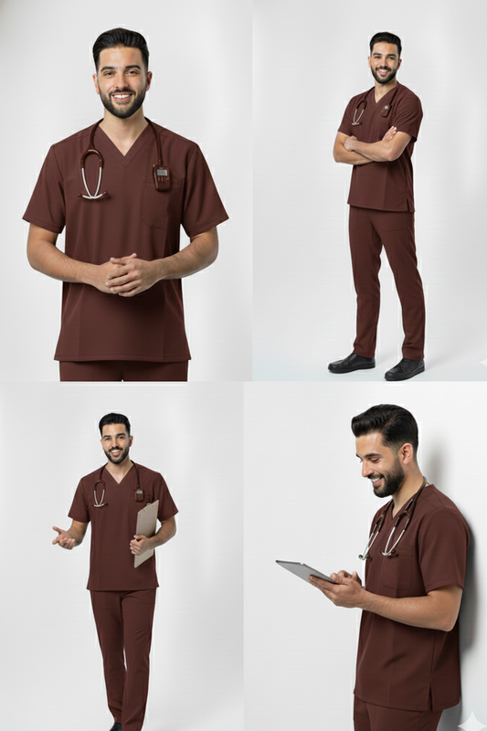 MochaNight Straight Pants