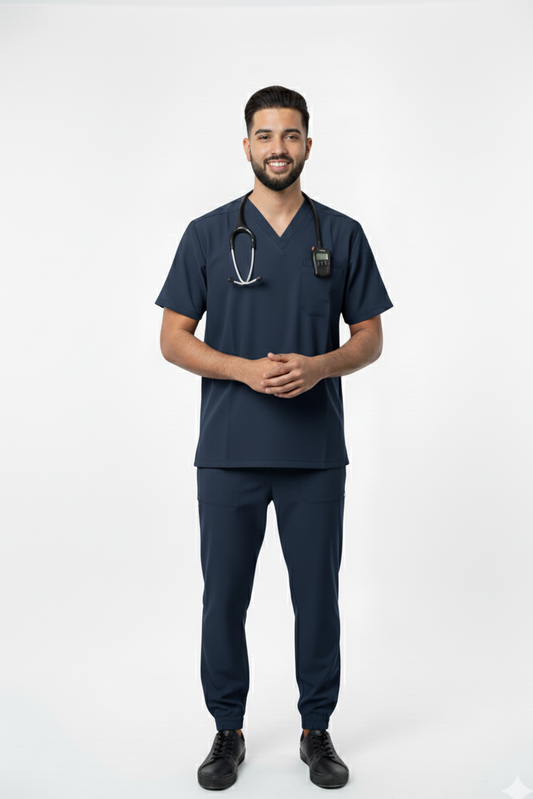 Navy Care Jogger Pant Scrubs