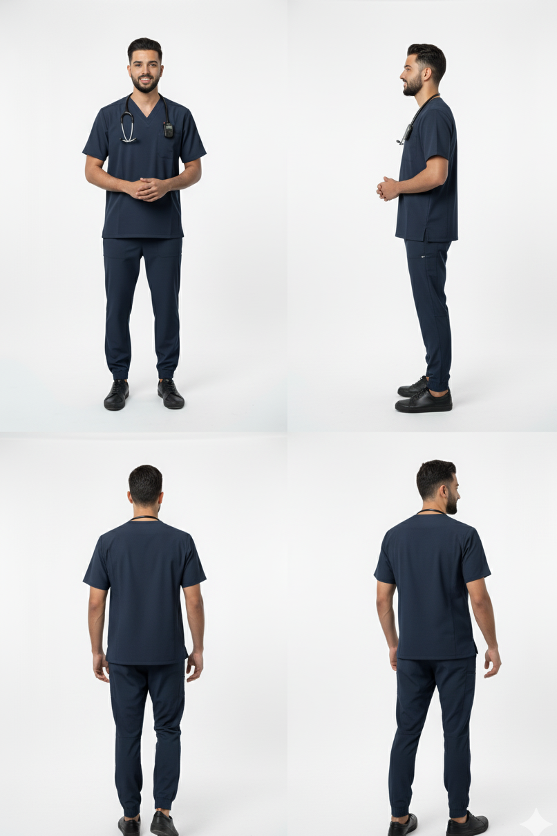 Navy Care Jogger Pant Scrubs