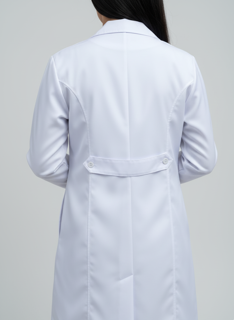 Female Slim Fit Lab Coat